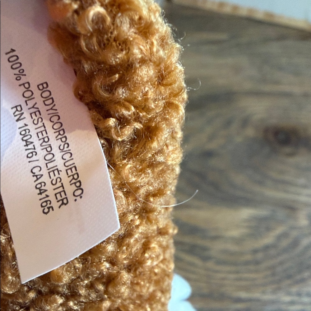 Brown Fuzzy Kids Headband with Antler Design - Picture 8 of 16
